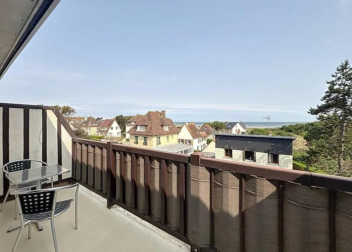 Duplex 3 Pièces, 6 Pers., Vue Mer, Parking Privé - Fr-1-465-130 * Merville-Franceville-Plage