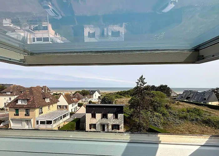 Apartament Duplex 3 Pieces, 6 Pers., Vue Mer, Parking Prive - Fr-1-465-130 Merville-Franceville-Plage